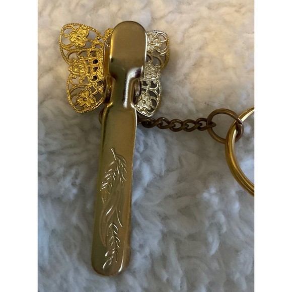 Vintage 1950’s Blue Stone Butterfly Key Finder. In Excellent Condition. - Picture 4 of 5